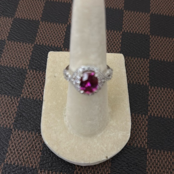 CZ 925 QVC ring - Picture 2 of 4